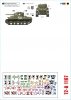 Star Decals 72-A1167 US 6th Armored Division 1. The Super-Sixth in Europe 1944-45. Sherman Mix 1/72